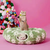 Tunnel Cat Bed - 2-in-1 Zip-Together Play & Nap Solution, Versatile Multi-Pet Furniture