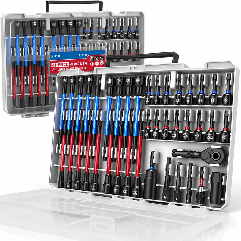 Magnetic Impact Nut Driver Set