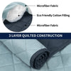 Reversible Quilted Sofa Cover-Pet-Friendly, Living Room Home Decor