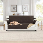 Reversible Quilted Sofa Cover-Pet-Friendly, Living Room Home Decor