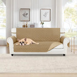 Reversible Quilted Sofa Cover-Pet-Friendly, Living Room Home Decor