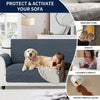 Reversible Quilted Sofa Cover-Pet-Friendly, Living Room Home Decor