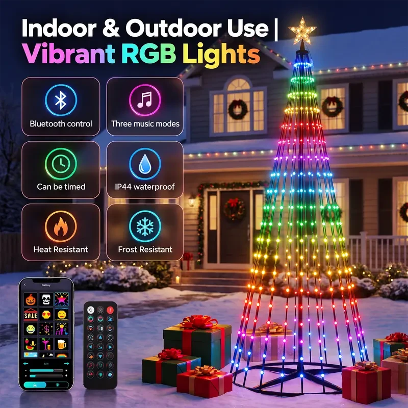 Smart Christmas Tree String Lights