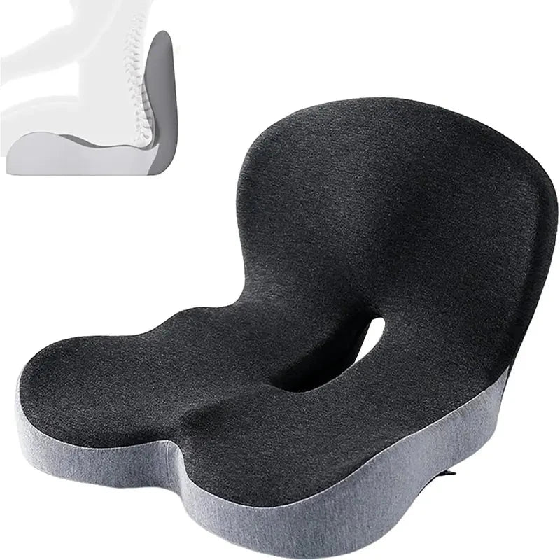 Ergonomic Memory Foam Seat Cushion