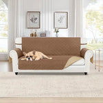 Reversible Quilted Sofa Cover-Pet-Friendly, Living Room Home Decor